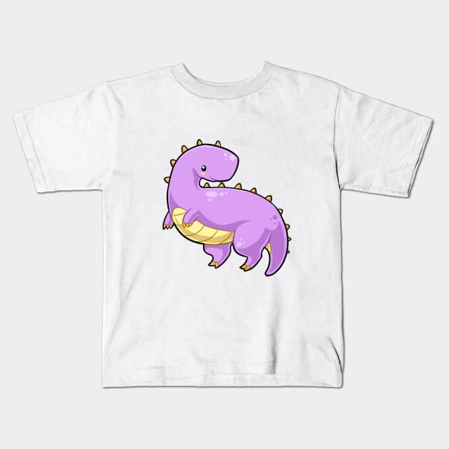 Kawaii dinosaur #2 Kids T-Shirt by Japanese Designs